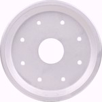 14" Solid Front & Rear Idler Wheel