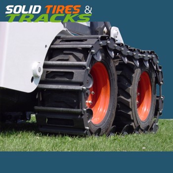 Set of 2, TracksPlus 12" Metal Over The Tire Tracks OTT - Heavy Duty